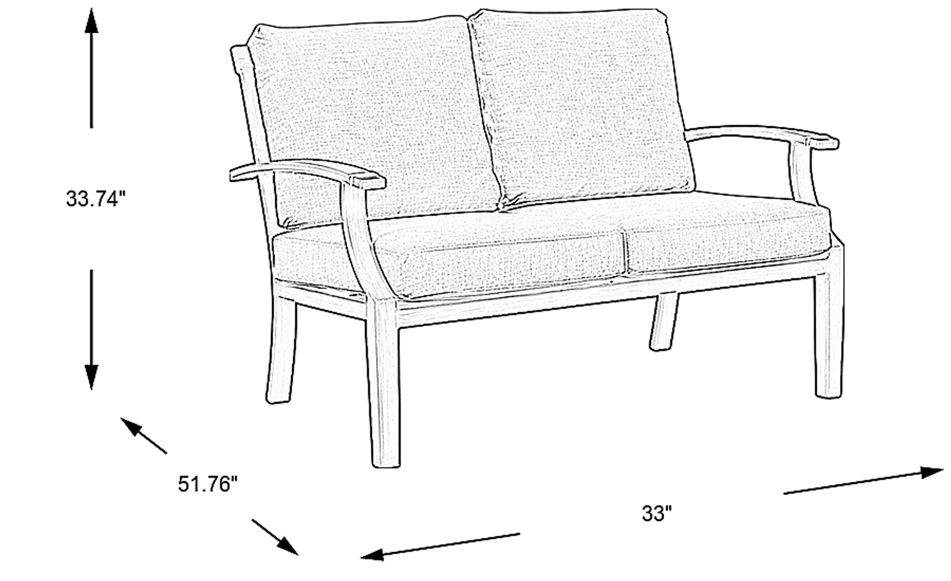 Dimension Image. Please refer to the Dimension Tab on this page for dimension details.