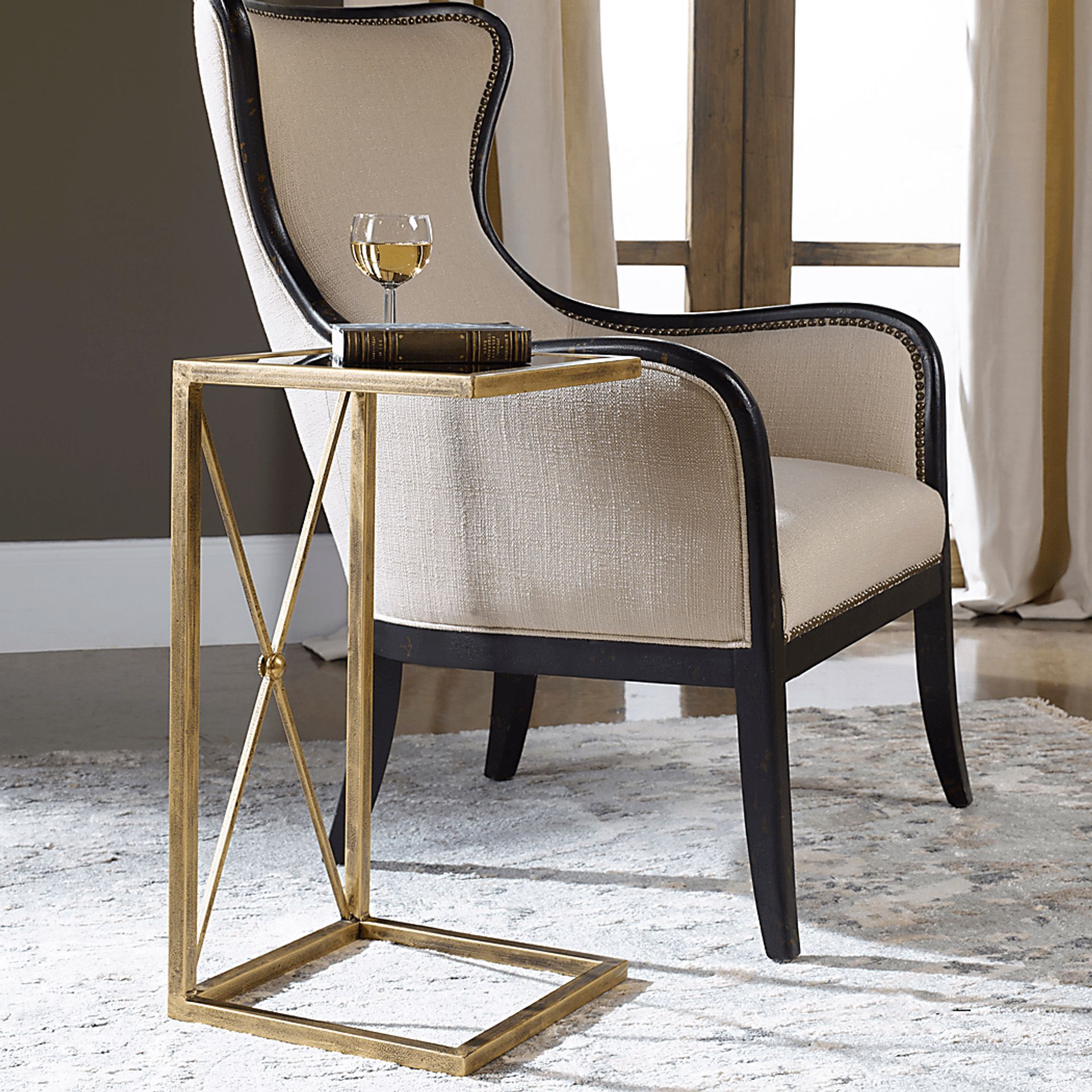 Watergrove Black End Table - Image 2
