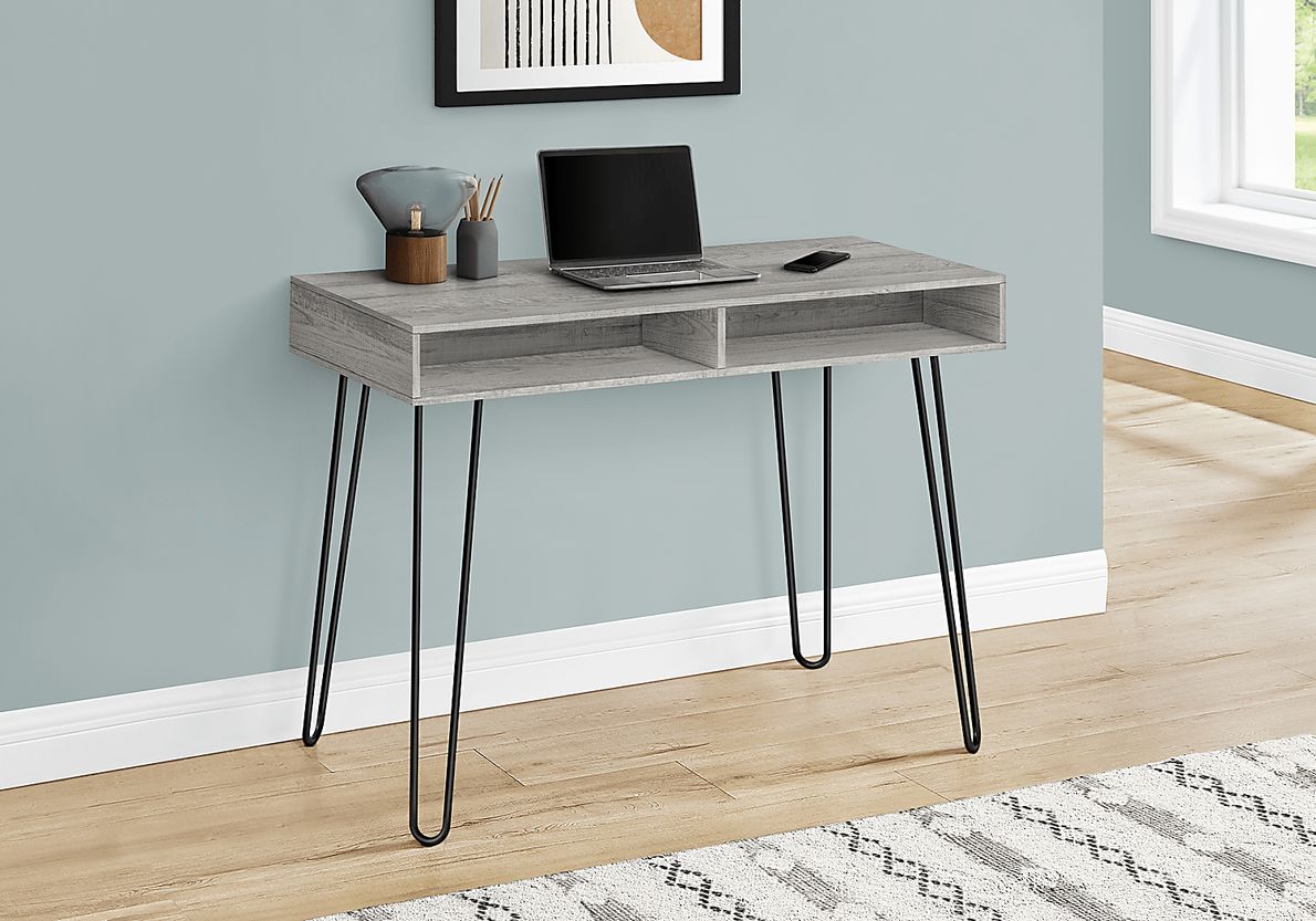 Waterpine Gray Desk