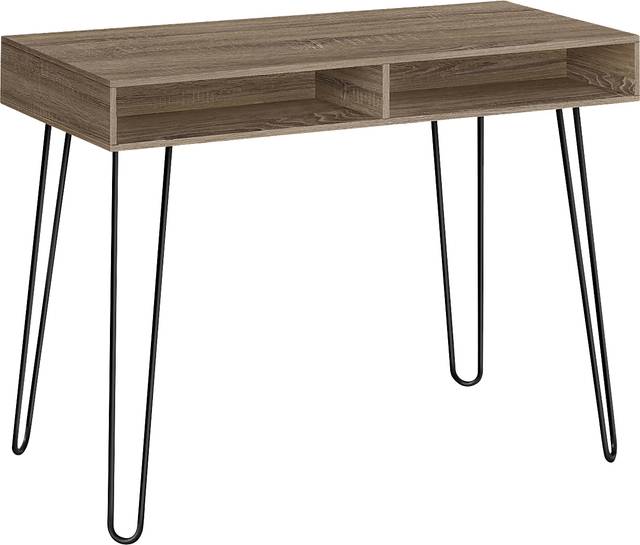 Waterpine Taupe Desk - Thumbnail - Image 1