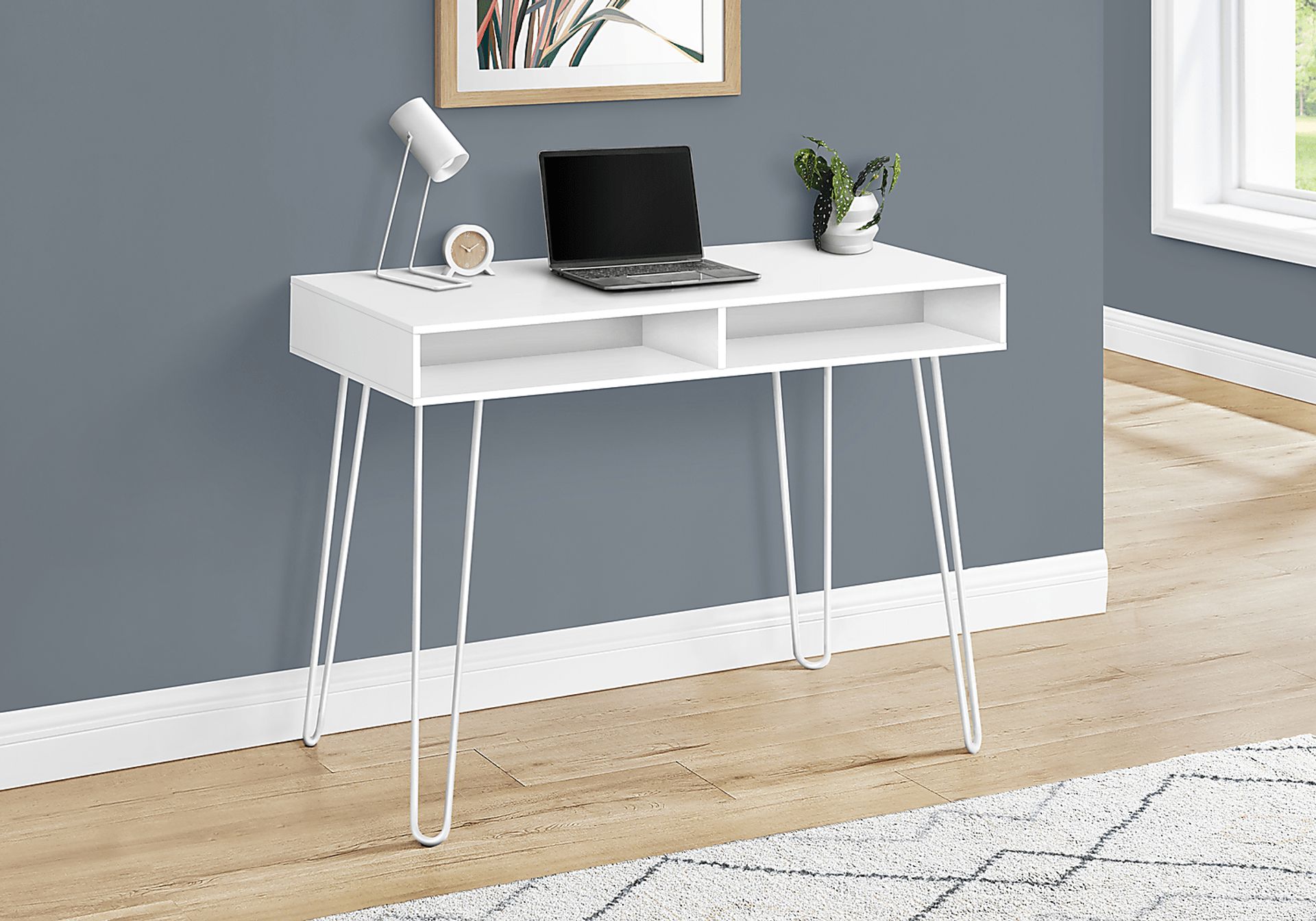 Waterpine White Desk - Image 3