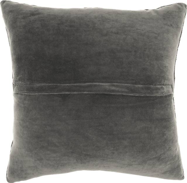Watersong Ivory/Silver Accent Pillow - Thumbnail - Image 4