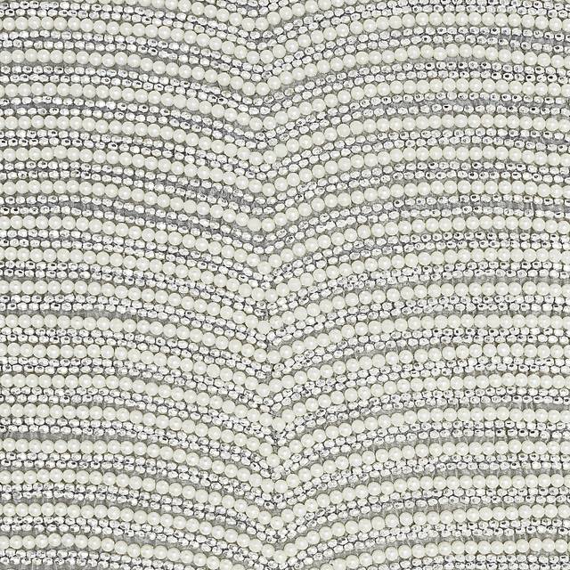 Watersong Ivory/Silver Accent Pillow - Thumbnail - Image 5