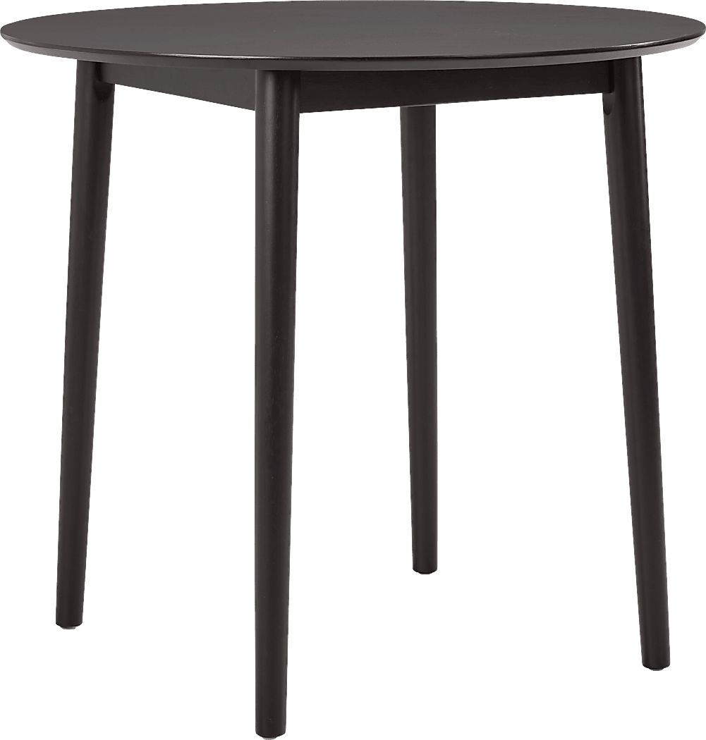 Watertown Black Round Counter Height Dining Table