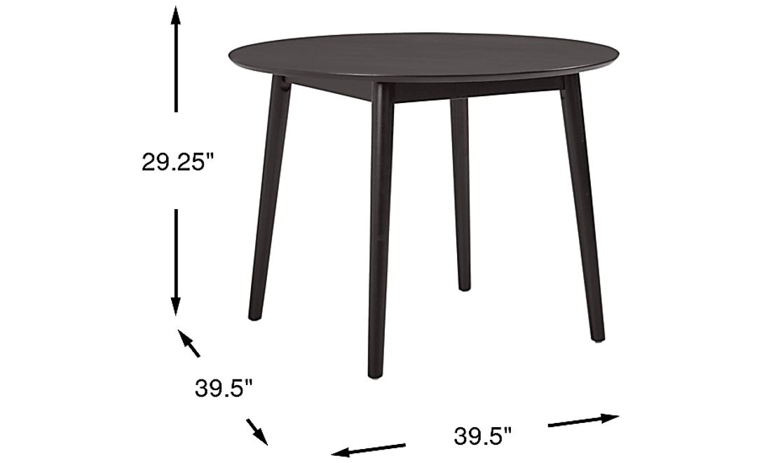 Watertown 5 Pc Black Black,Colors Beige Dining Room Set With Dining ...