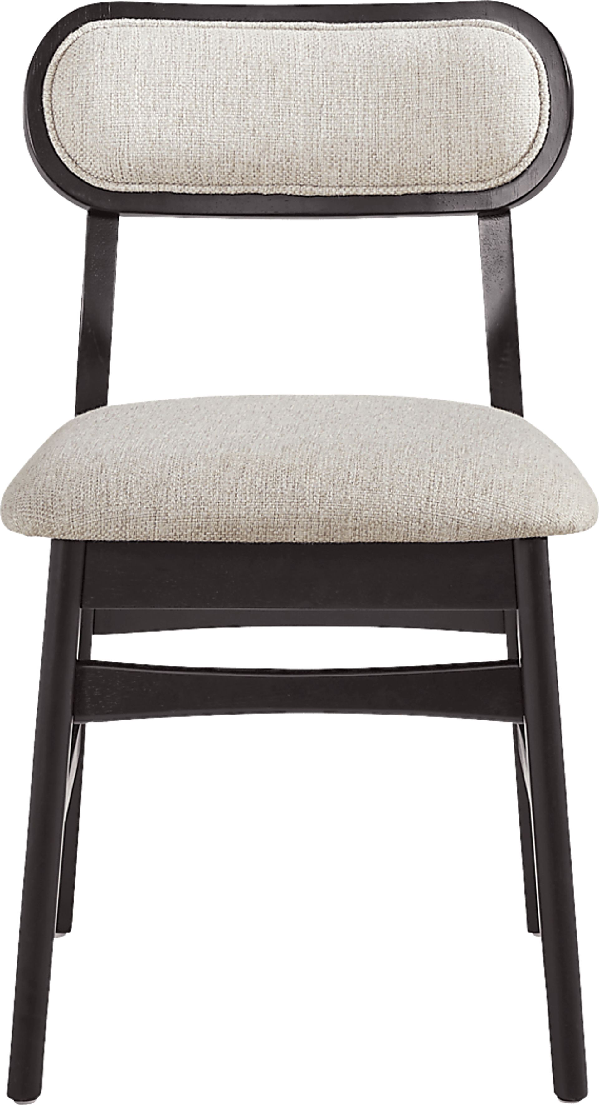 Watertown Black 5 Pc Round Dining Room with Upholstered Chairs - Image 5