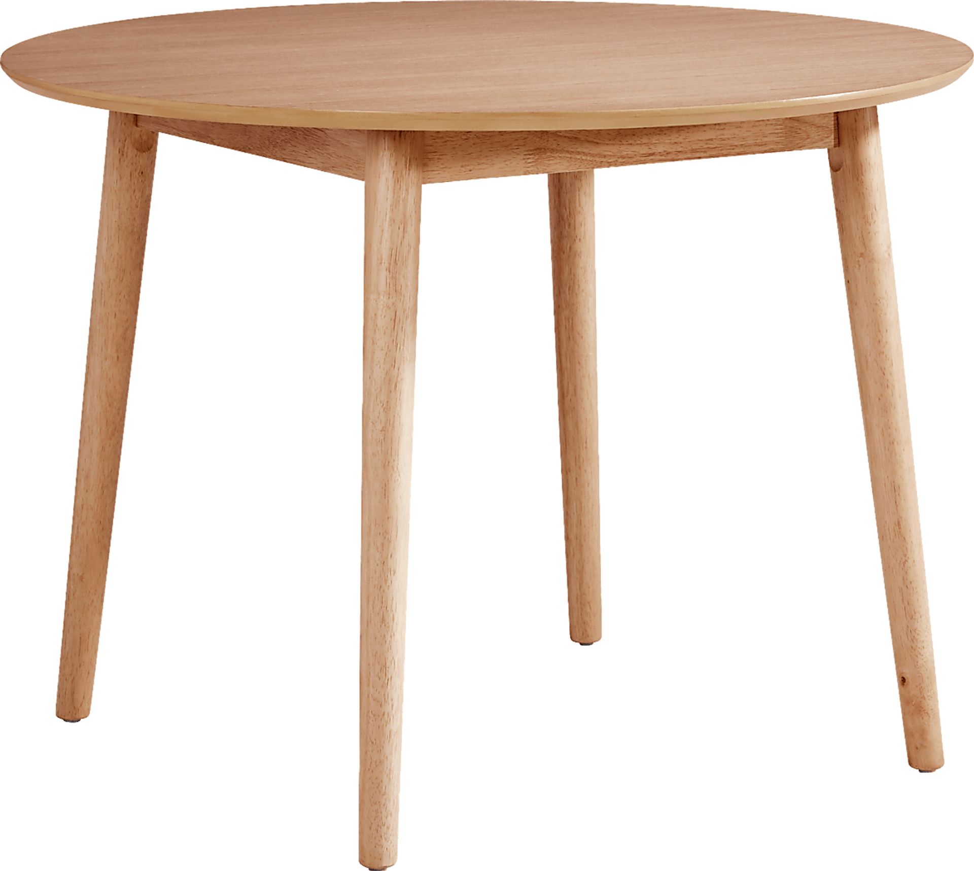 Watertown Natural 5 Pc Round Dining Room with Upholstered Chairs - Image 2