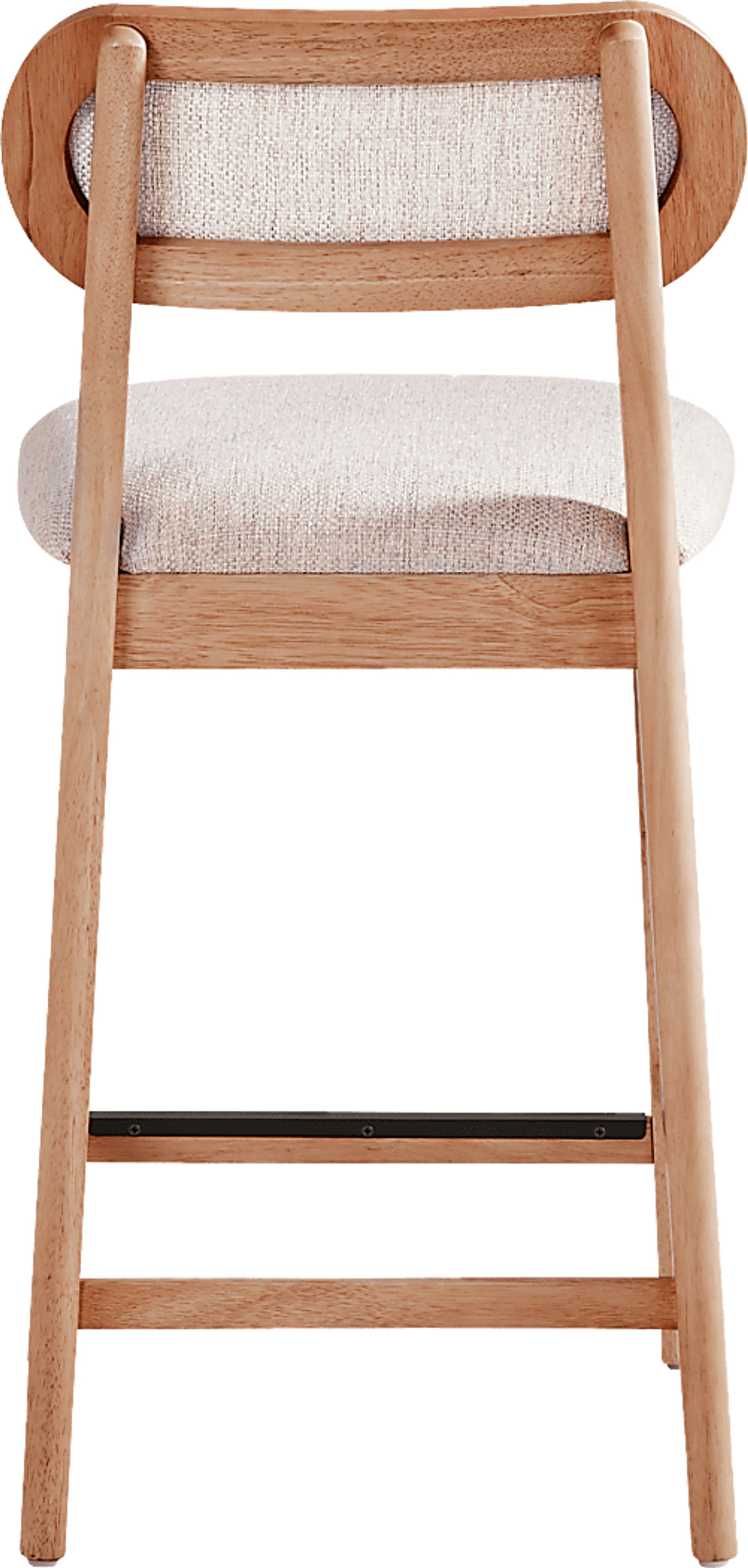 Watertown Natural Upholstered Counter Height Stool - Image 4