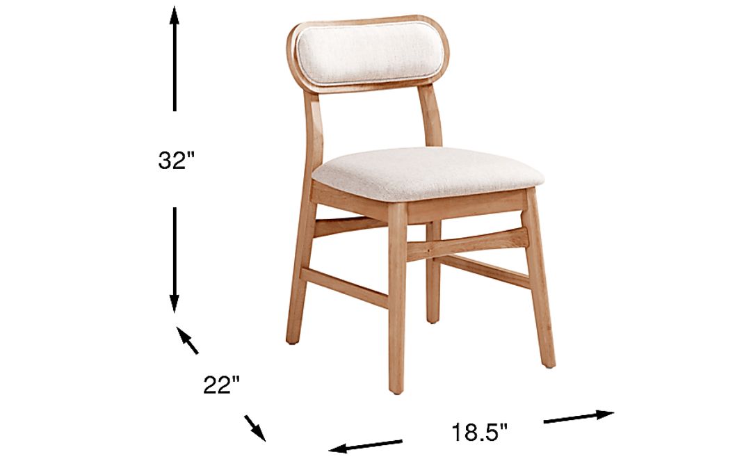 Watertown Natural Upholstered Side Chair