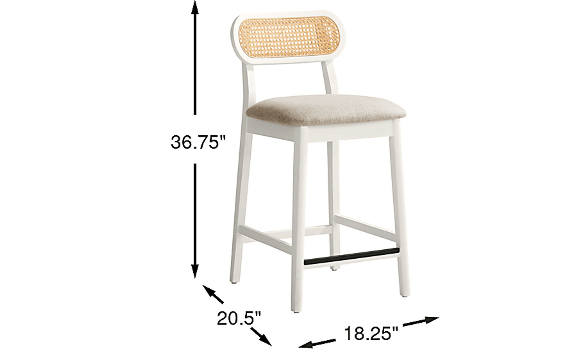 Dimension Image. Please refer to the Dimension Tab on this page for dimension details.