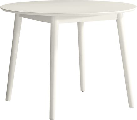 Watertown White Round Dining Table