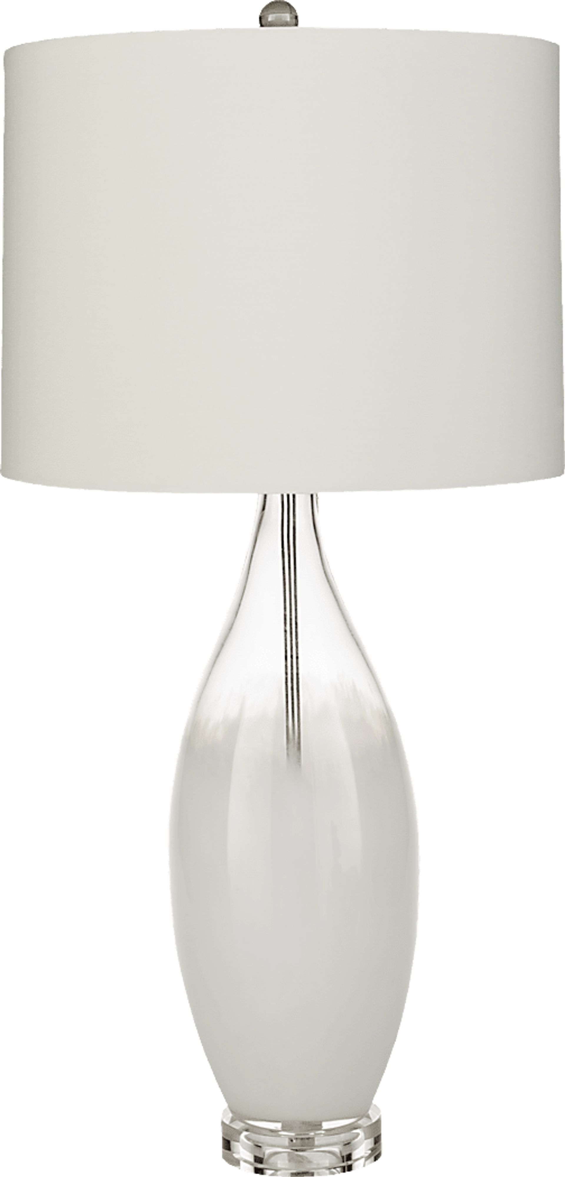 Waterview Lane White Lamp - Image 1