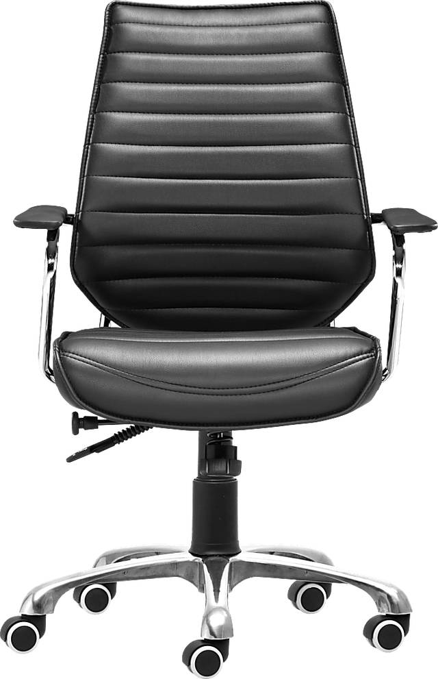 Watova Lane Black Desk Chair - Thumbnail - Image 3