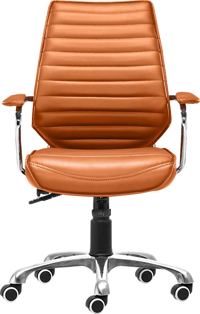 Watova Lane Orange Desk Chair - Thumbnail - Image 3