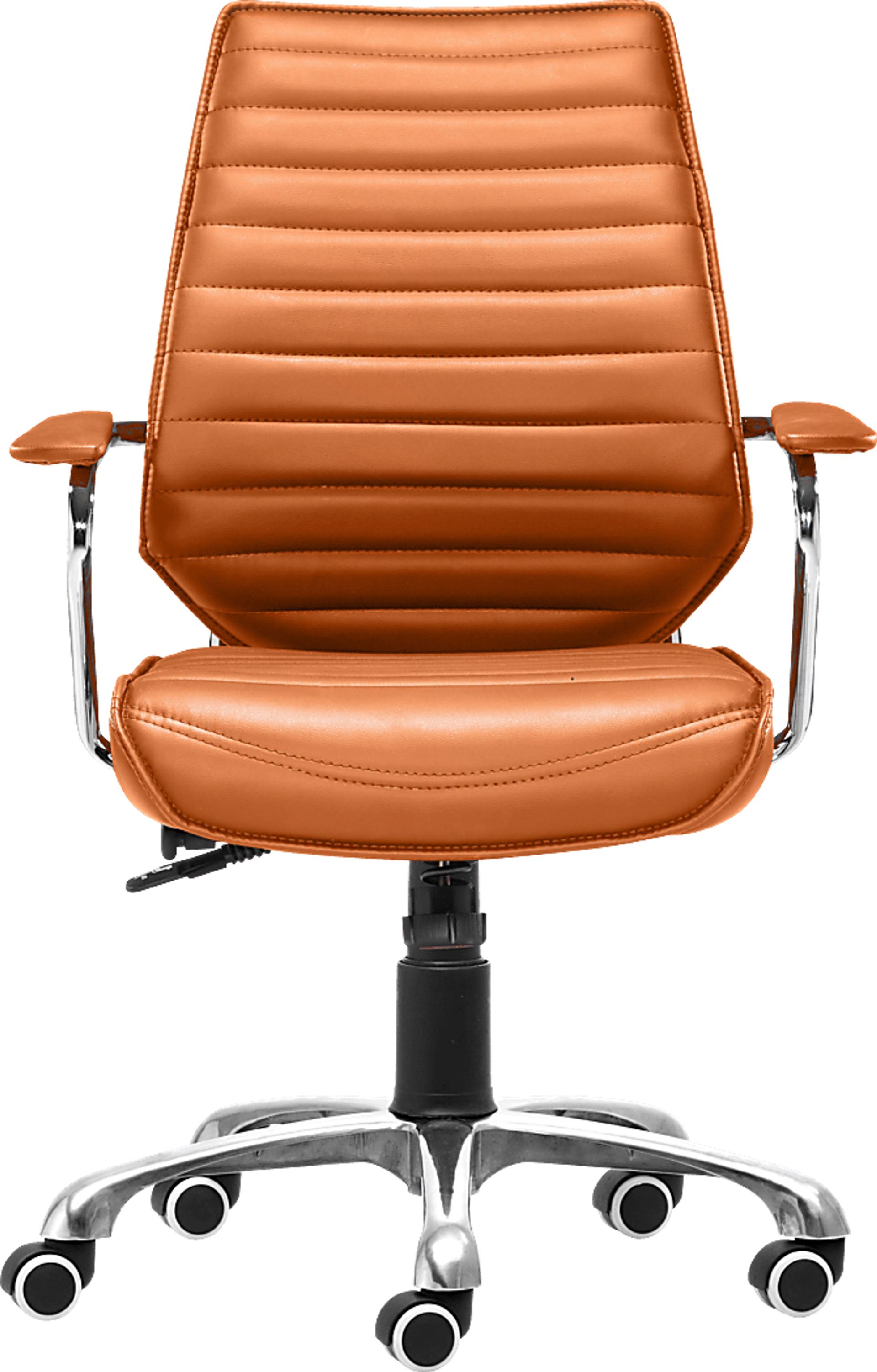 Watova Lane Orange Desk Chair - Image 3