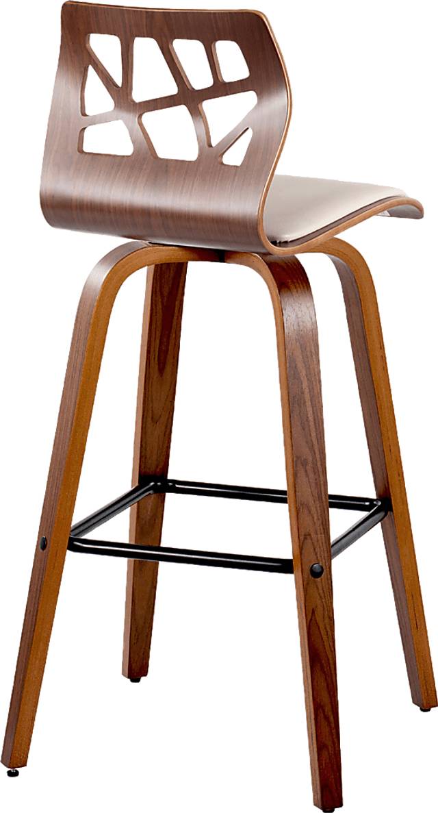 Watsonia II Cream Swivel Barstool, Set of 2 - Thumbnail - Image 8