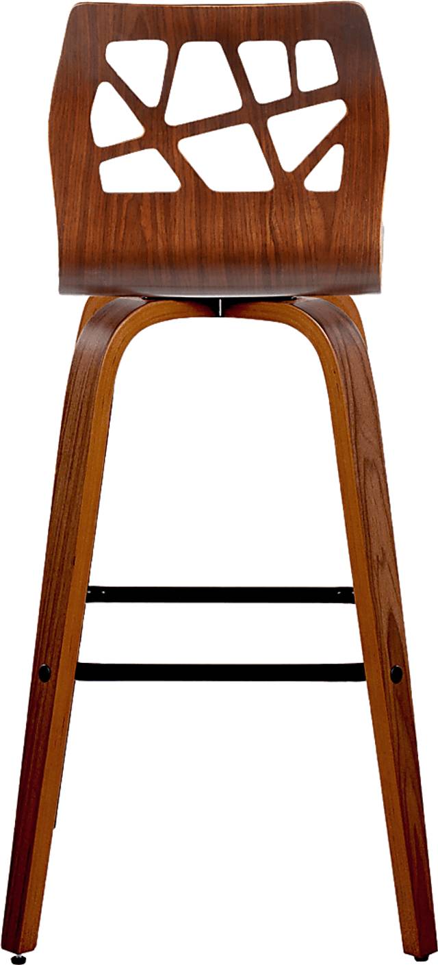 Watsonia II Orange Swivel Barstool, Set of 2 - Thumbnail - Image 8
