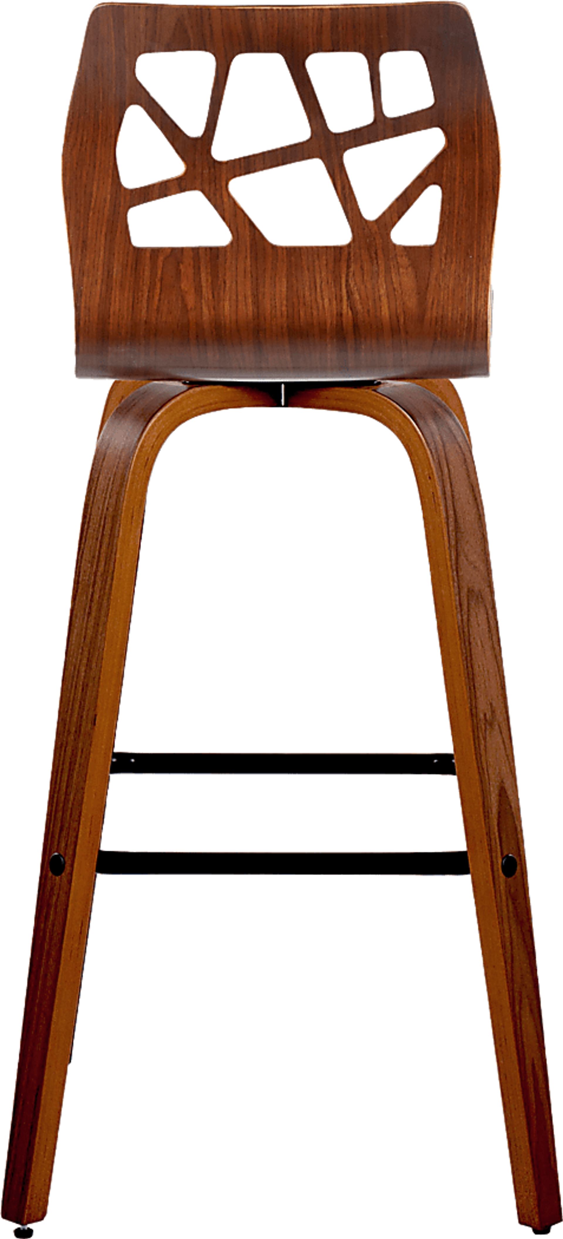 Watsonia II Orange Swivel Barstool, Set of 2 - Image 8
