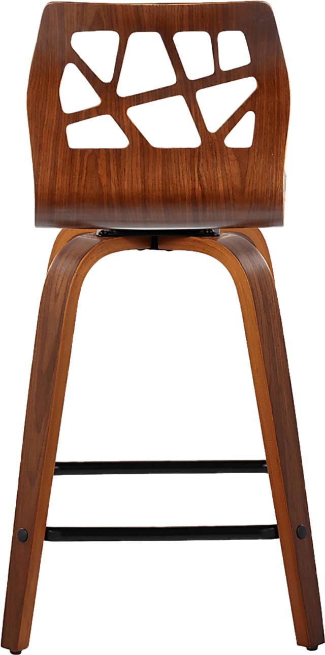 Watsonia II Orange Swivel Counter Height Stool, Set of 2 - Thumbnail - Image 9