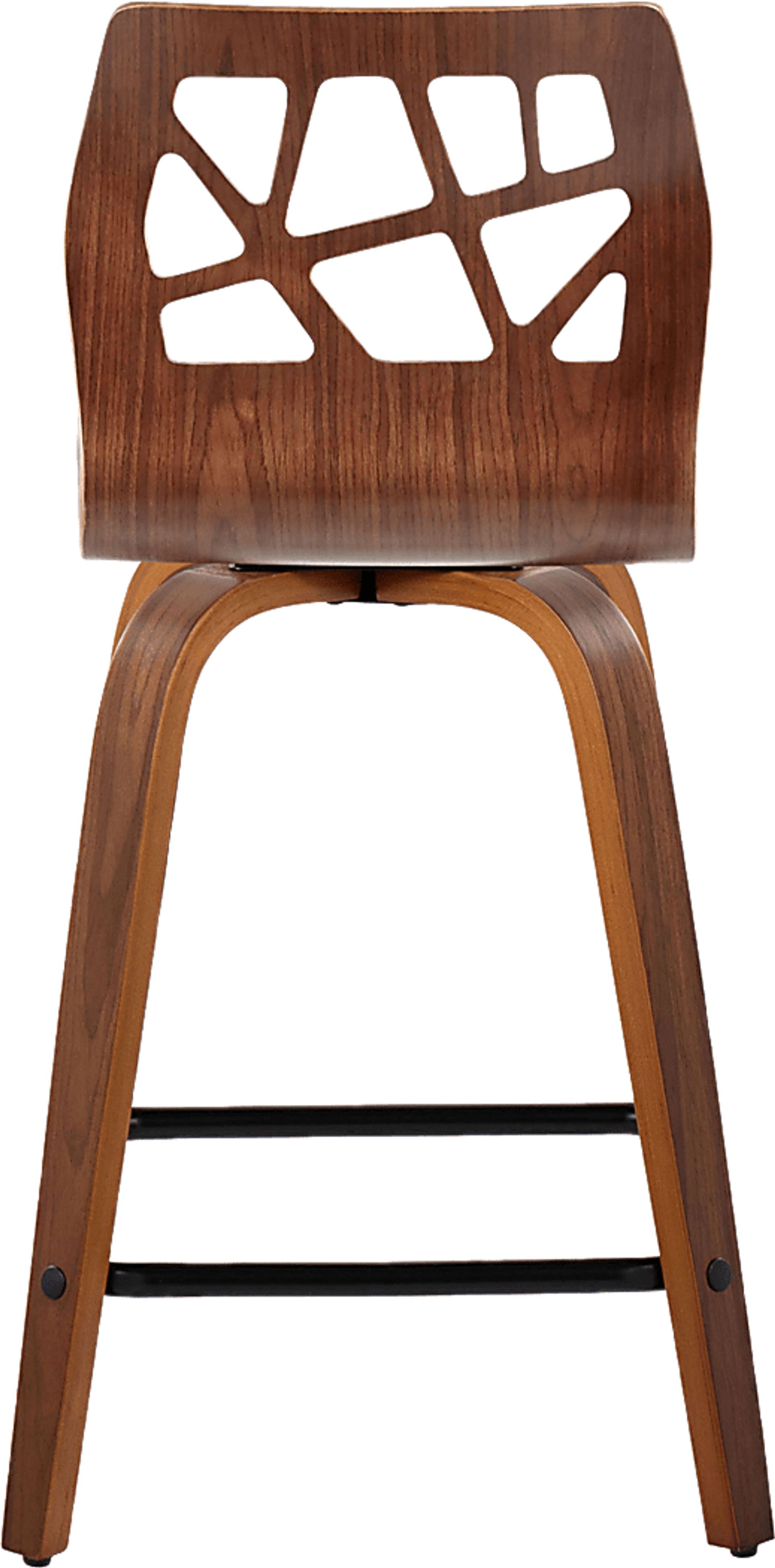 Watsonia II Teal Swivel Counter Height Stool, Set of 2 - Image 9