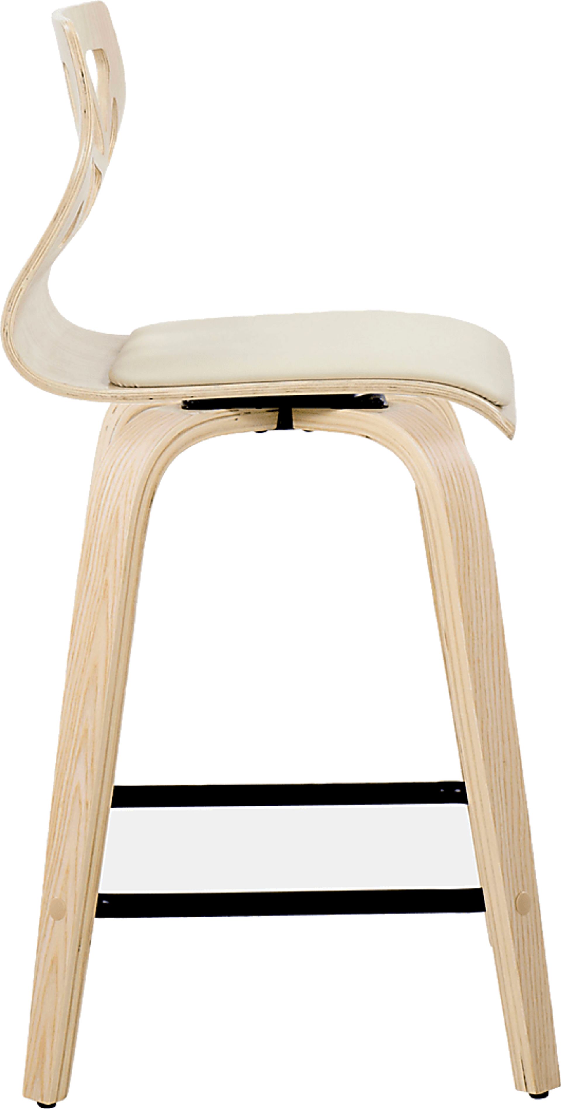 Watsonia III Natural Swivel Counter Height Stool, Set of 2 - Image 7