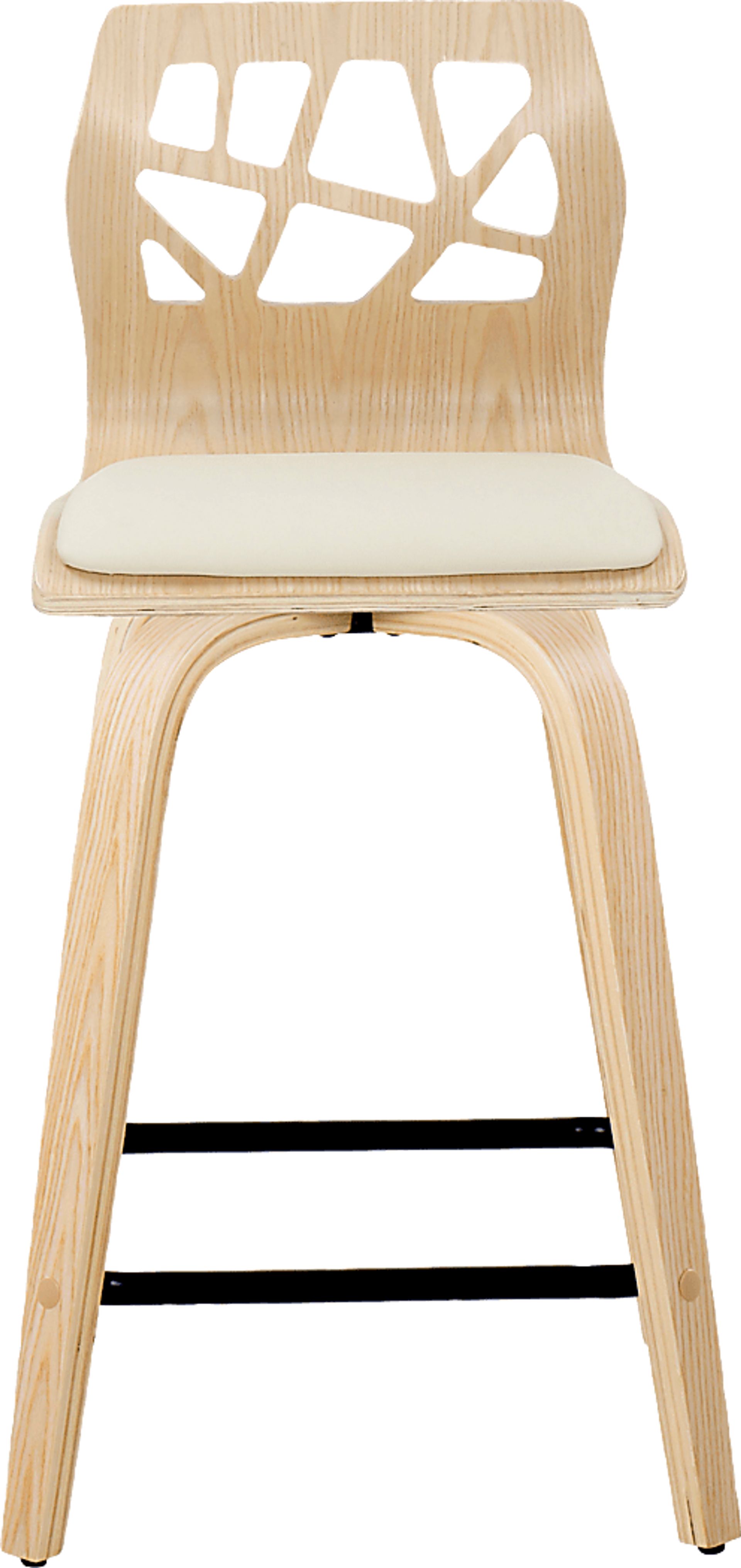 Watsonia III Natural Swivel Counter Height Stool, Set of 2 - Image 10