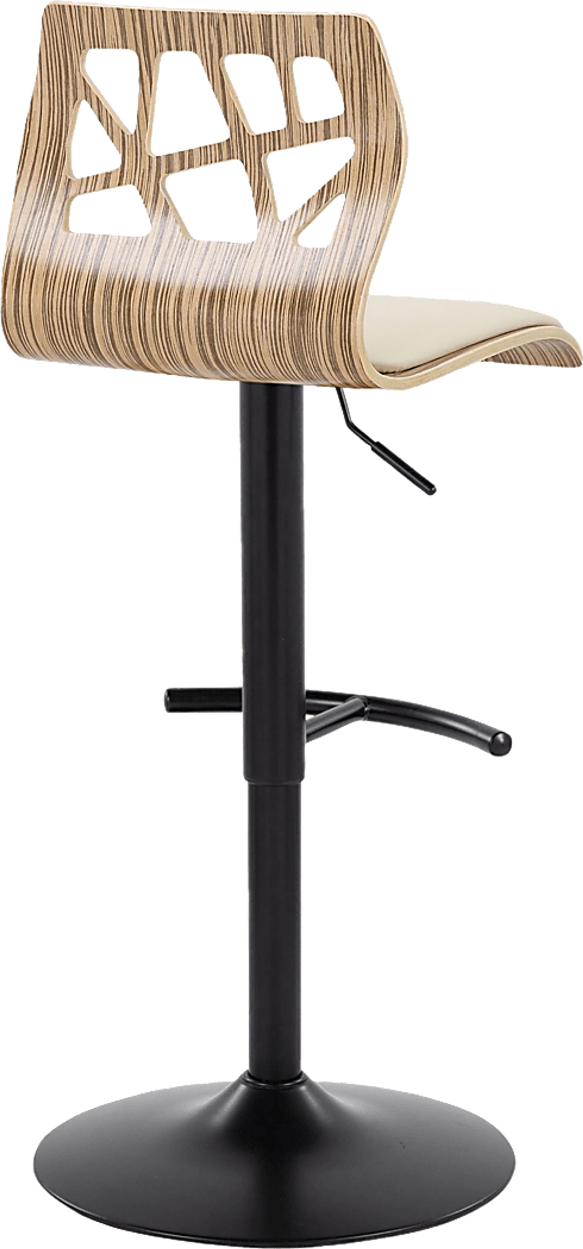 Watsonia IX Cream Adjustable Barstool, Set of 2 - Image 8