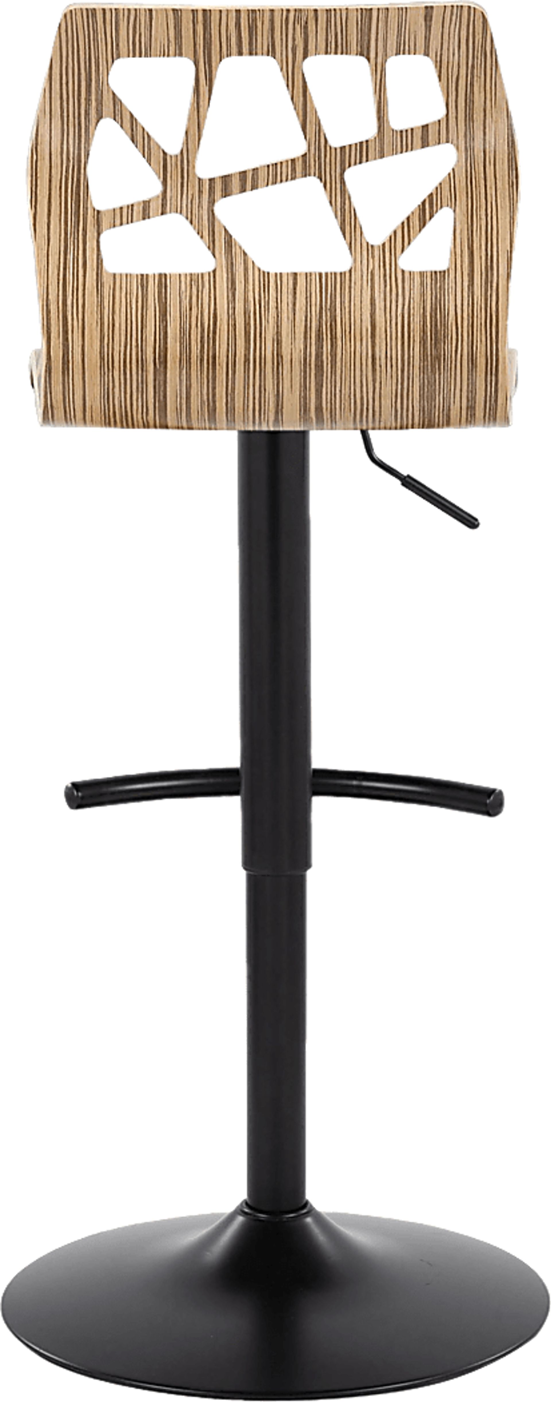 Watsonia IX Cream Adjustable Barstool, Set of 2 - Image 9