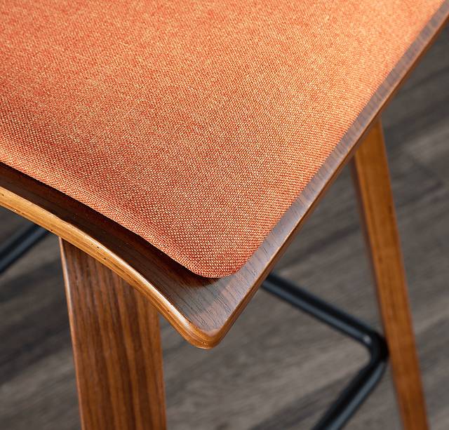 Watsonia Orange Counter Height Stool, Set of 2 - Thumbnail - Image 6