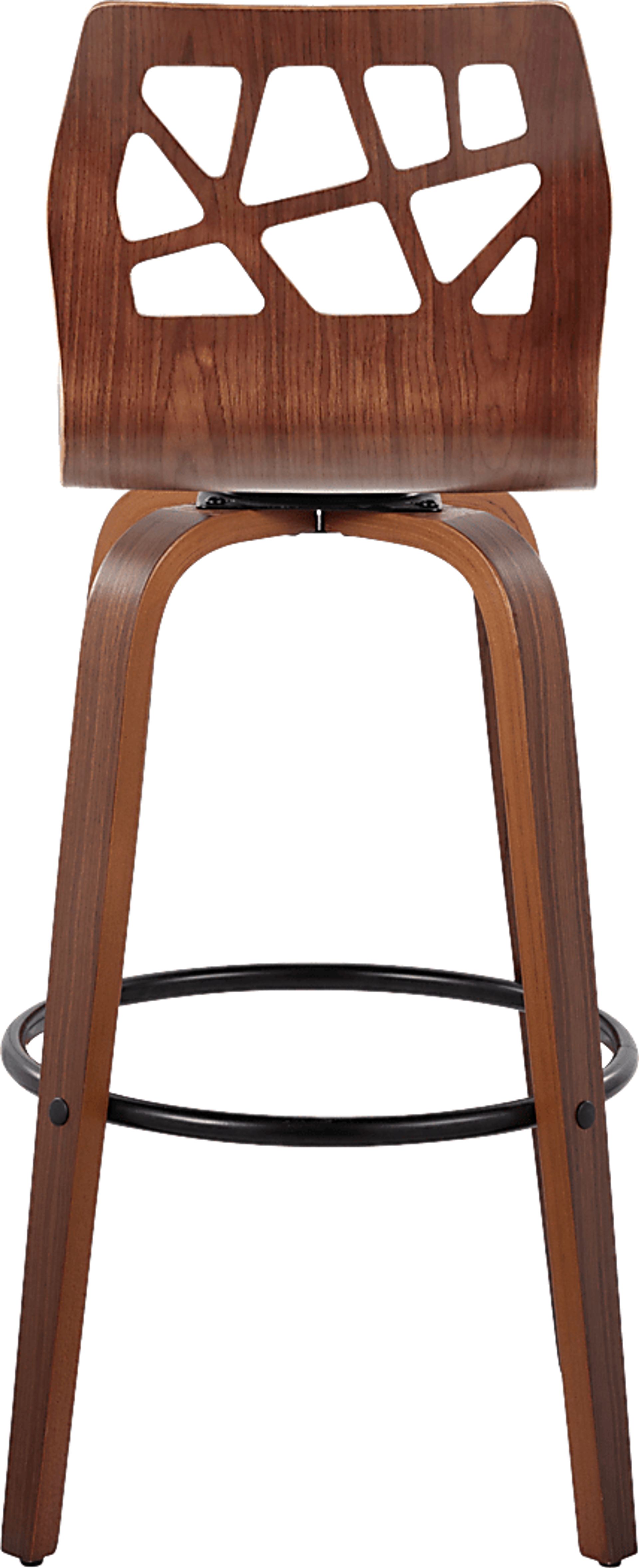 Watsonia Teal Swivel Barstool, Set of 2 - Image 7