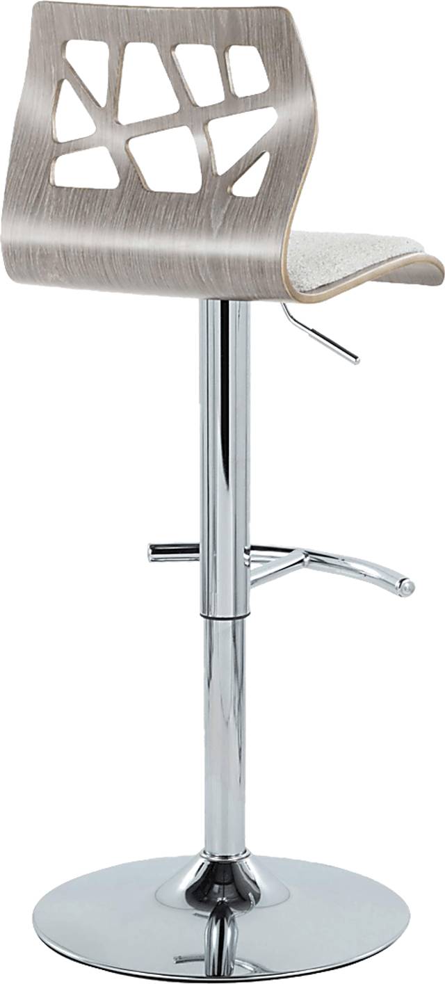 Watsonia V Gray Adjustable Barstool, Set of 2 - Thumbnail - Image 8