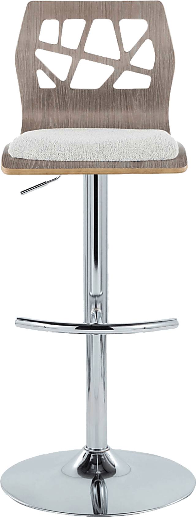 Watsonia V Gray Adjustable Barstool, Set of 2 - Thumbnail - Image 10