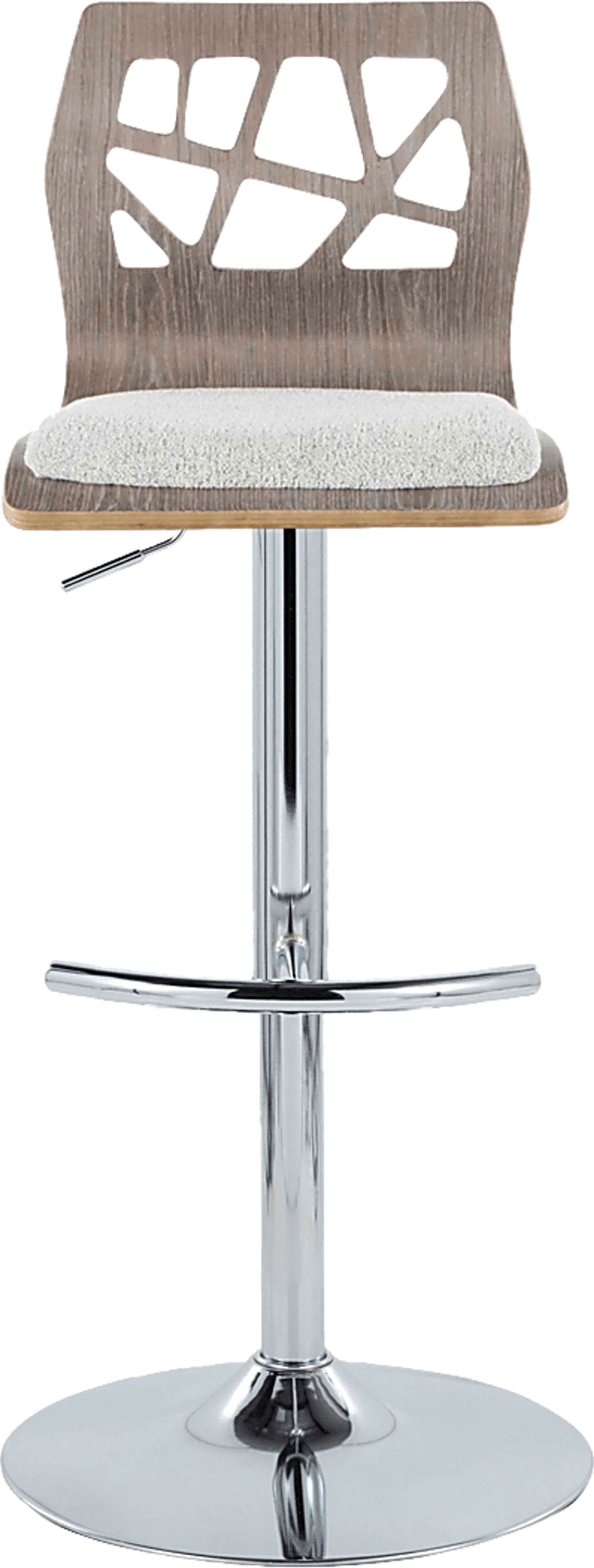 Watsonia V Gray Adjustable Barstool, Set of 2 - Image 10