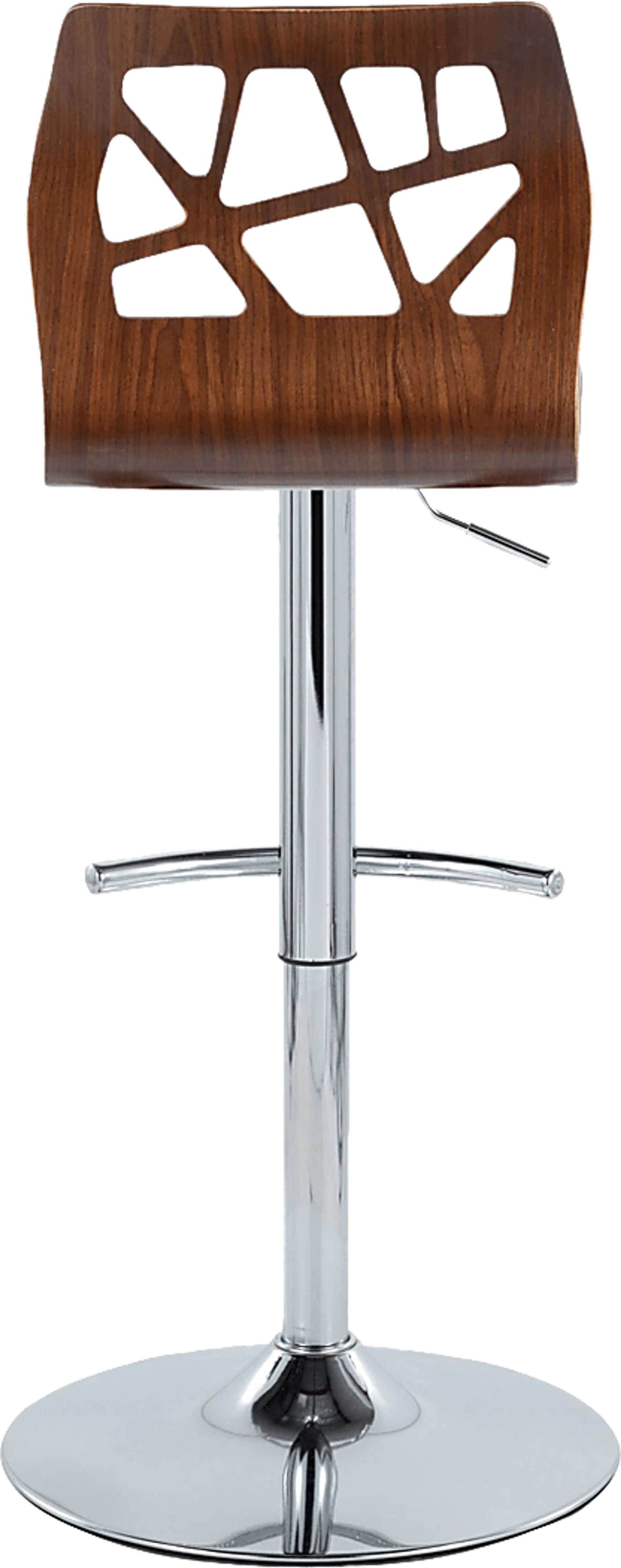 Watsonia VI Orange Adjustable Barstool, Set of 2 - Image 8