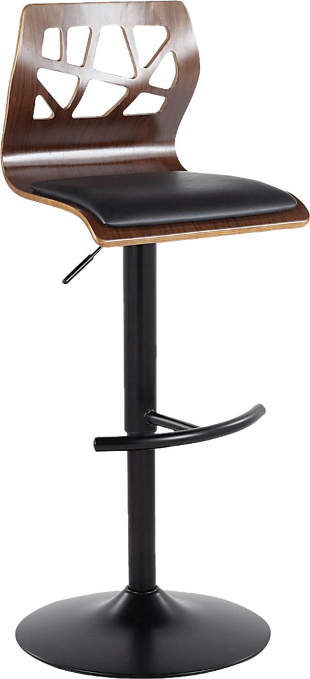 Watsonia VIII Black Adjustable Barstool, Set of 2 - Thumbnail - Image 6