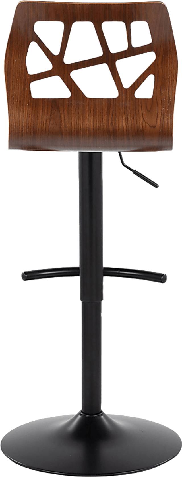 Watsonia VIII Black Adjustable Barstool, Set of 2 - Thumbnail - Image 9
