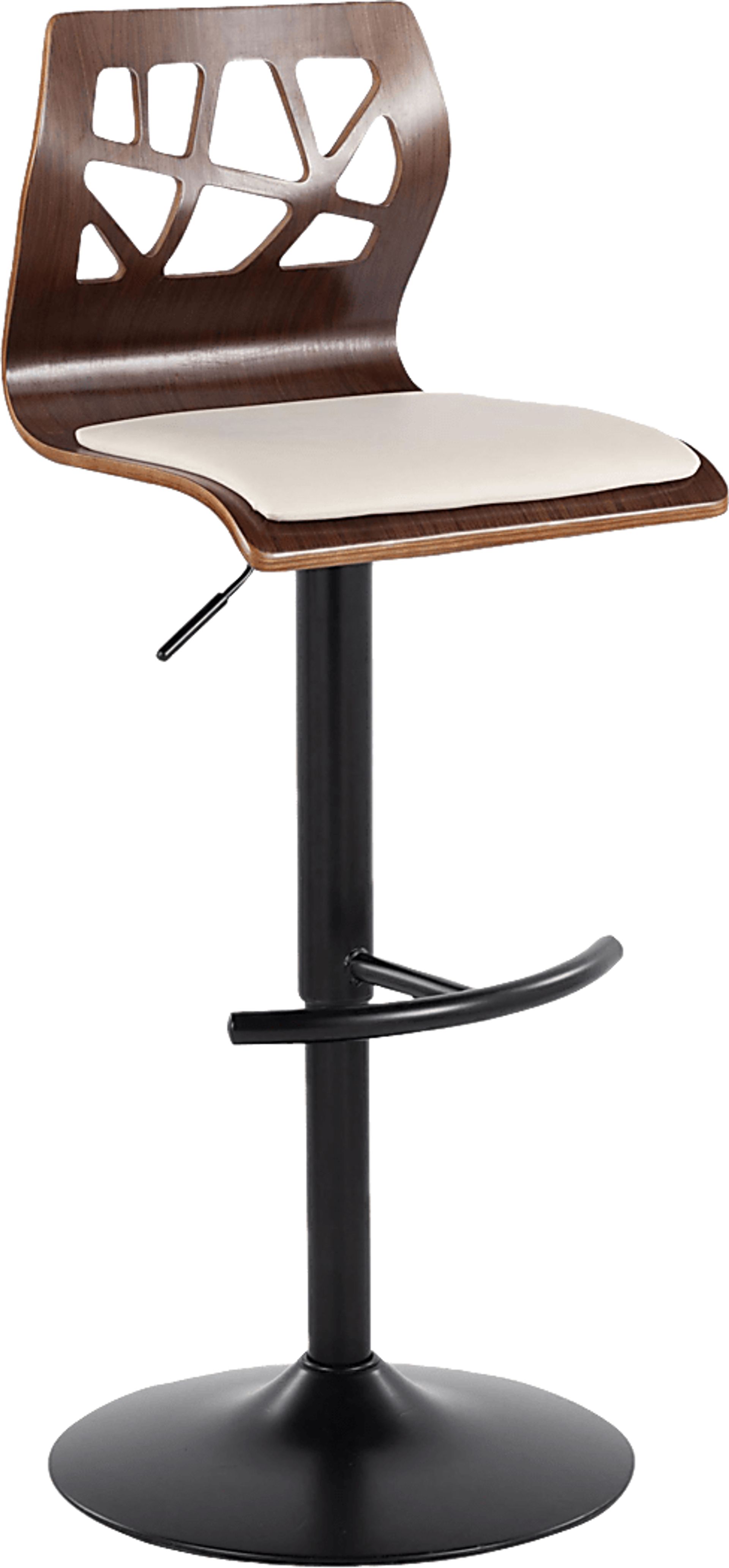 Watsonia VIII Cream Adjustable Barstool, Set of 2 - Image 6