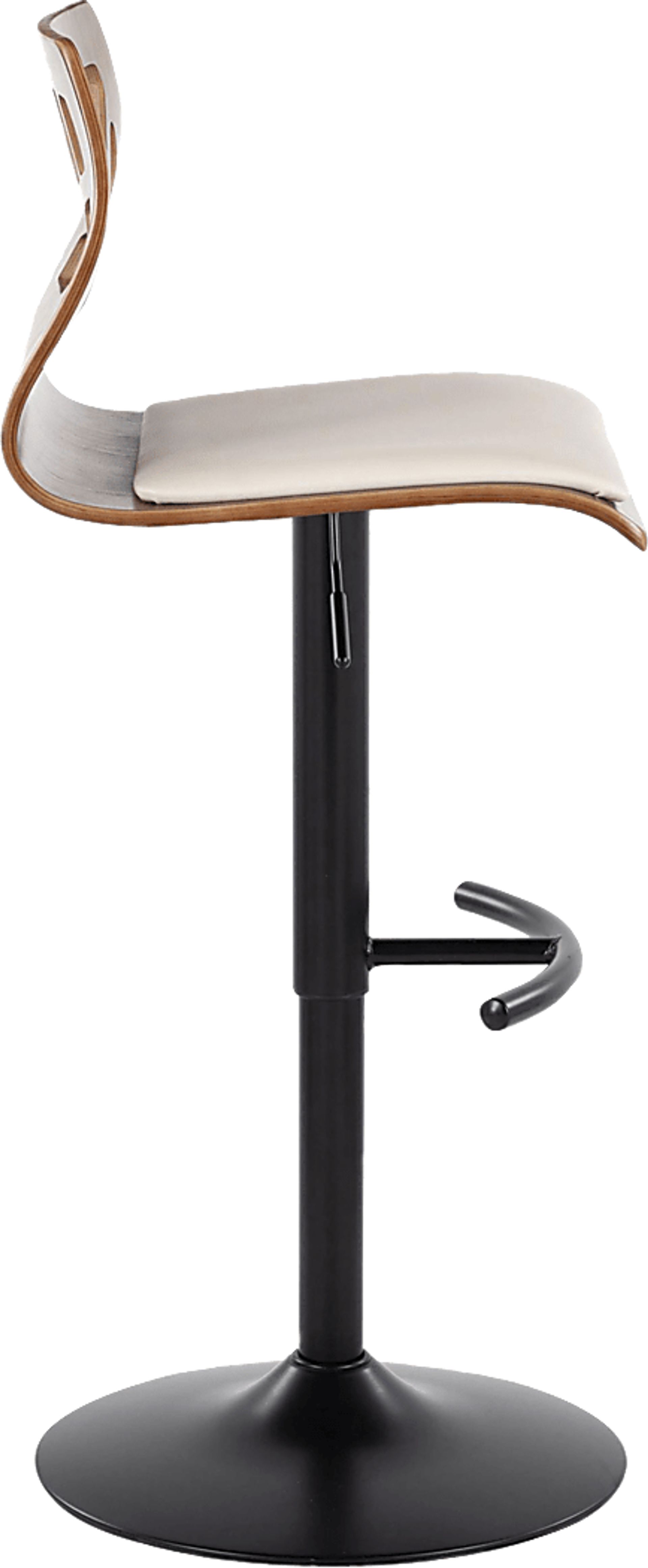 Watsonia VIII Cream Adjustable Barstool, Set of 2 - Image 7