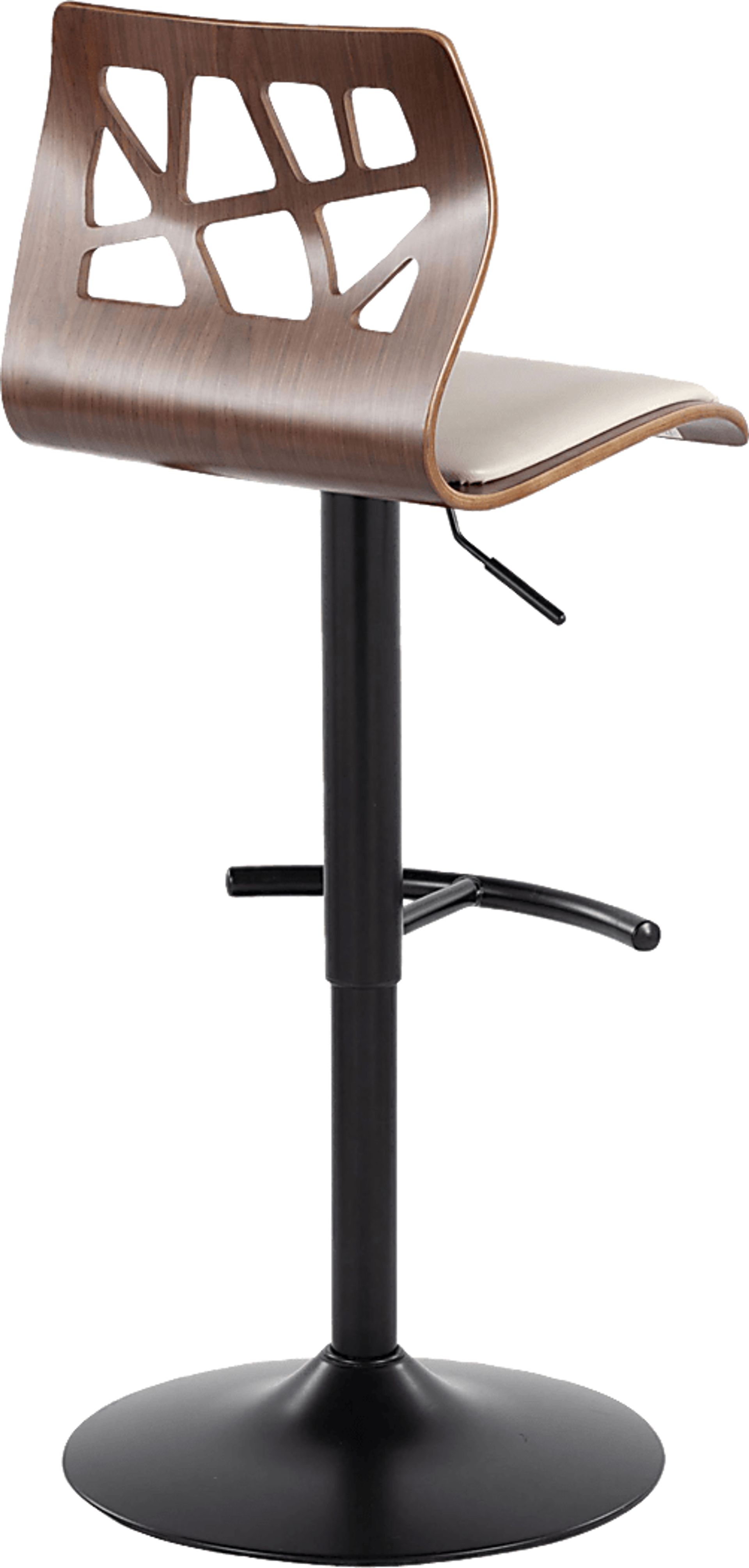 Watsonia VIII Cream Adjustable Barstool, Set of 2 - Image 8