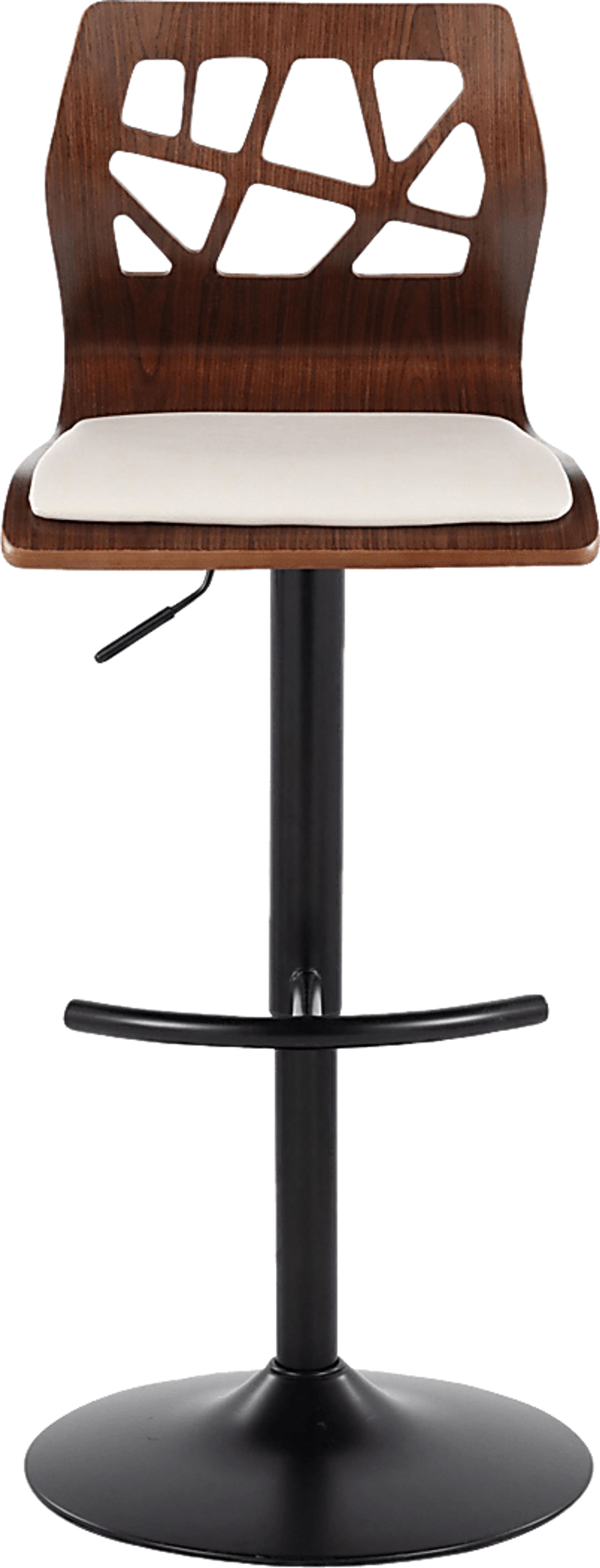 Watsonia VIII Cream Adjustable Barstool, Set of 2 - Image 10