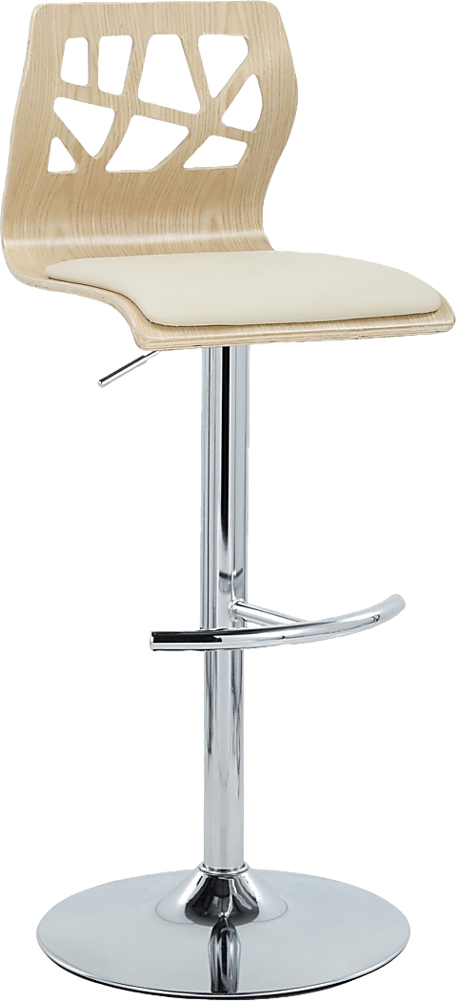 Watsonia X Cream Adjustable Barstool, Set of 2 - Image 6