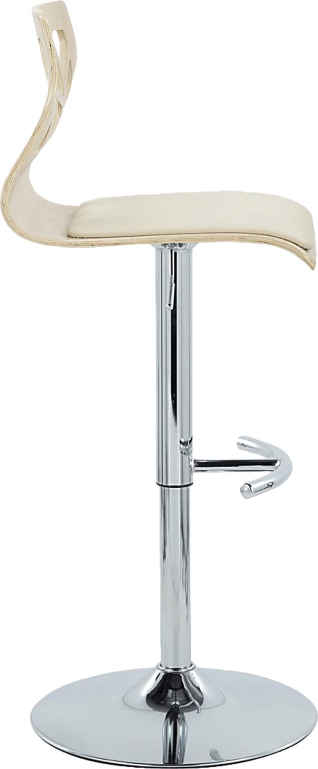 Watsonia X Cream Adjustable Barstool, Set of 2 - Thumbnail - Image 7