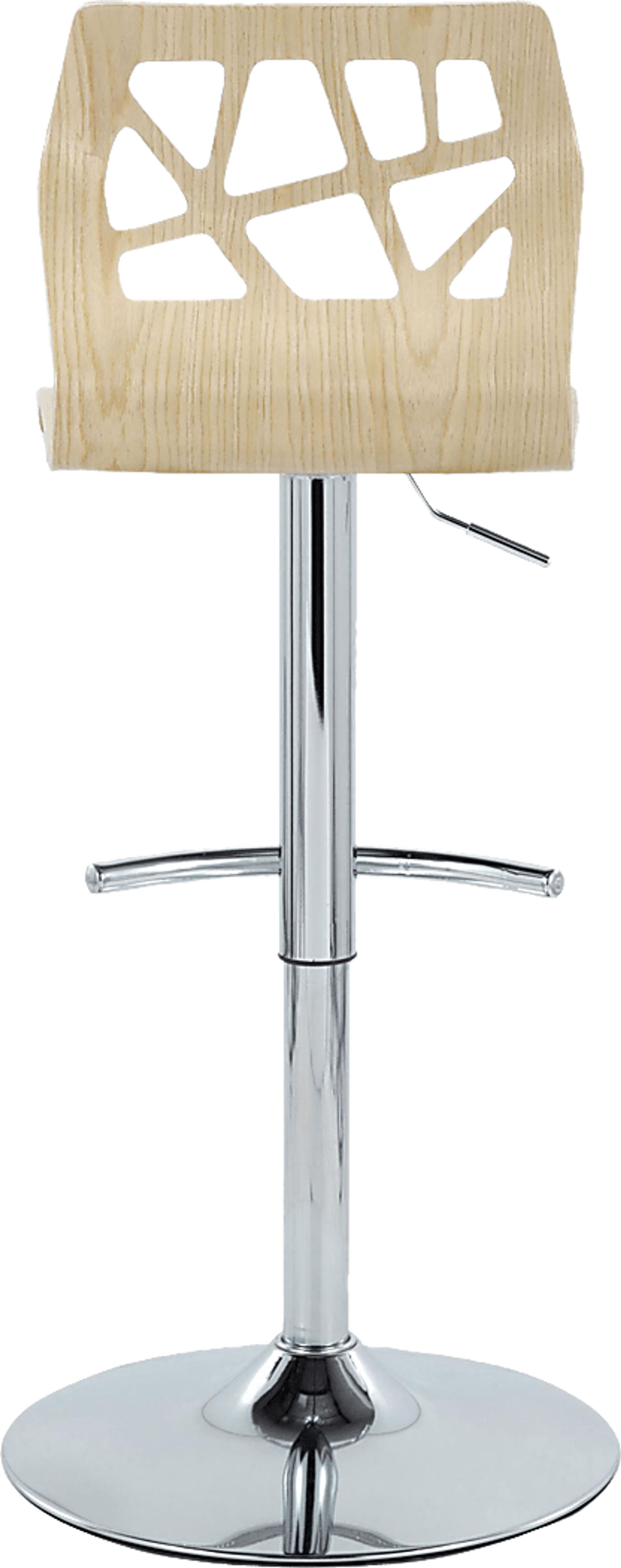 Watsonia X Cream Adjustable Barstool, Set of 2 - Image 9