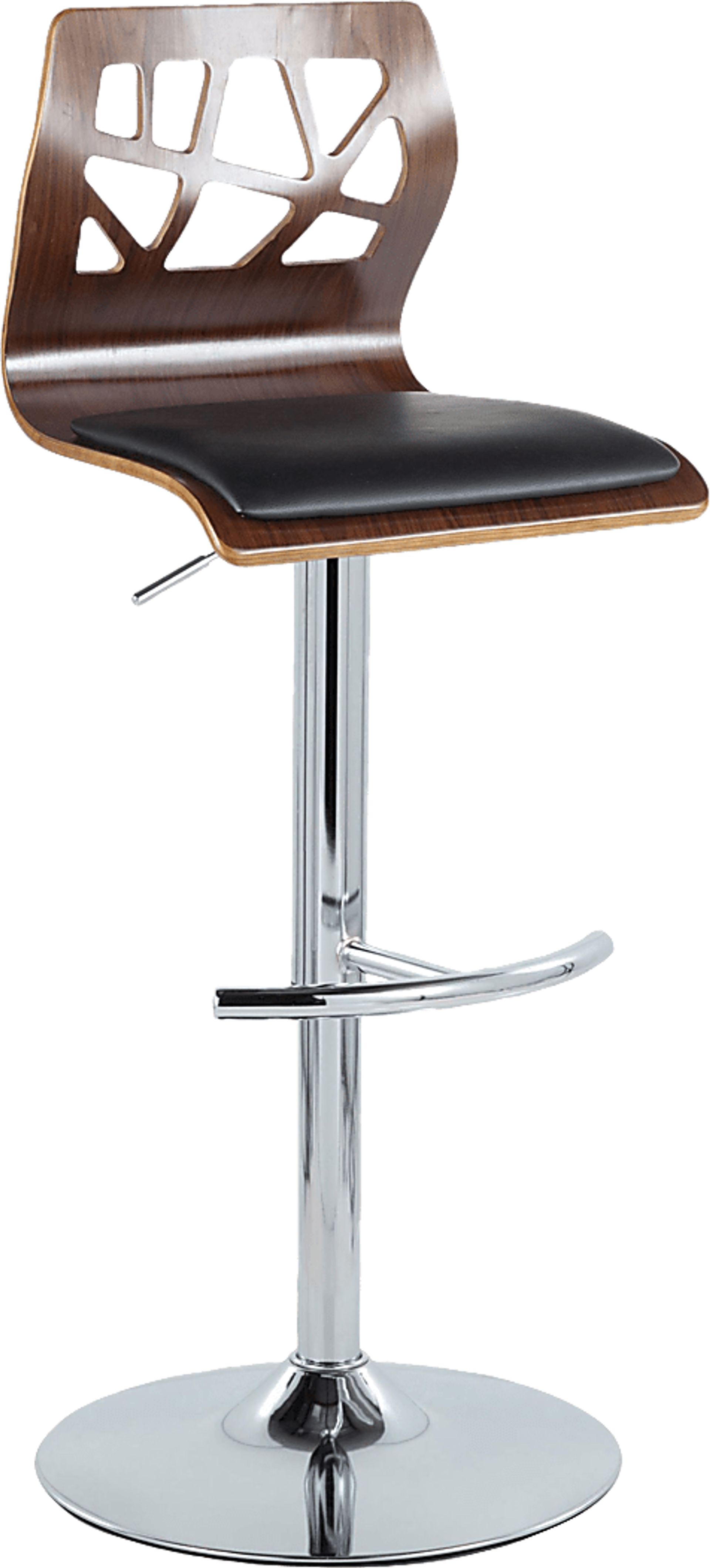 Watsonia XI Black Adjustable Barstool, Set of 2 - Image 6