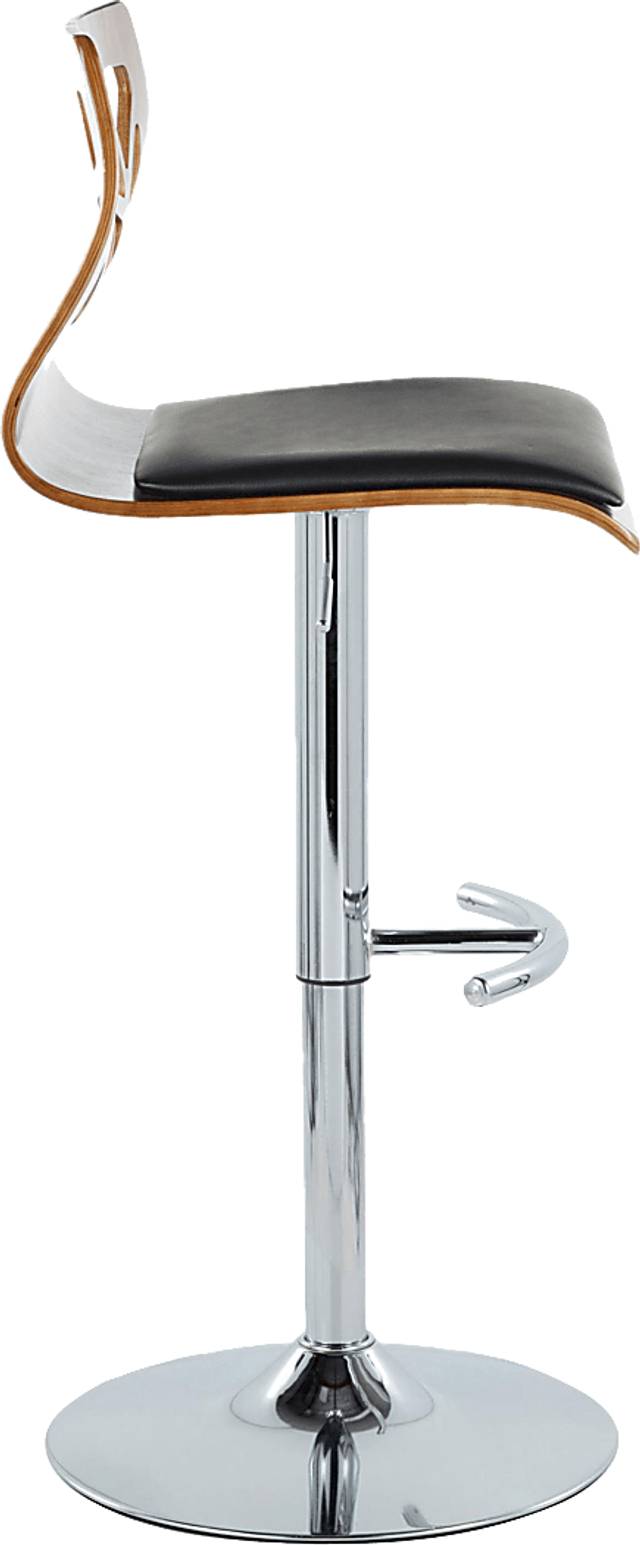 Watsonia XI Black Adjustable Barstool, Set of 2 - Thumbnail - Image 7