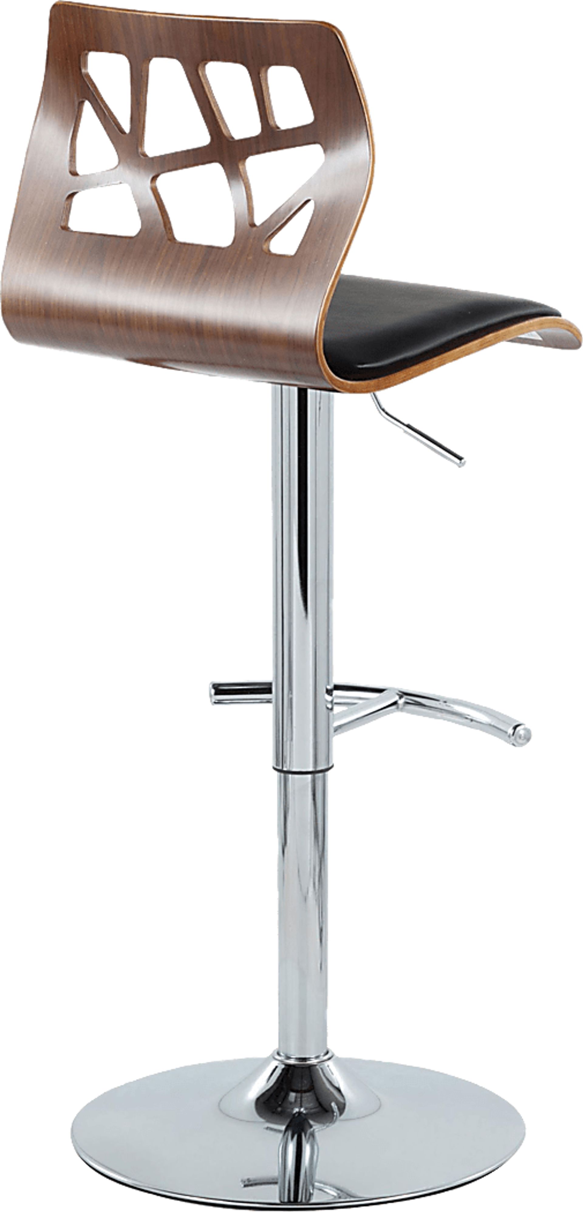 Watsonia XI Black Adjustable Barstool, Set of 2 - Image 8