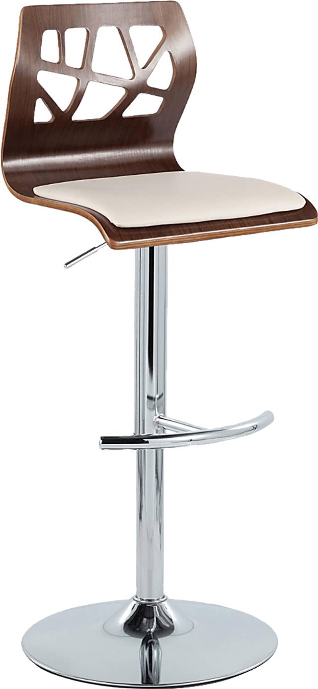 Watsonia XI Cream Adjustable Barstool, Set of 2 - Thumbnail - Image 6