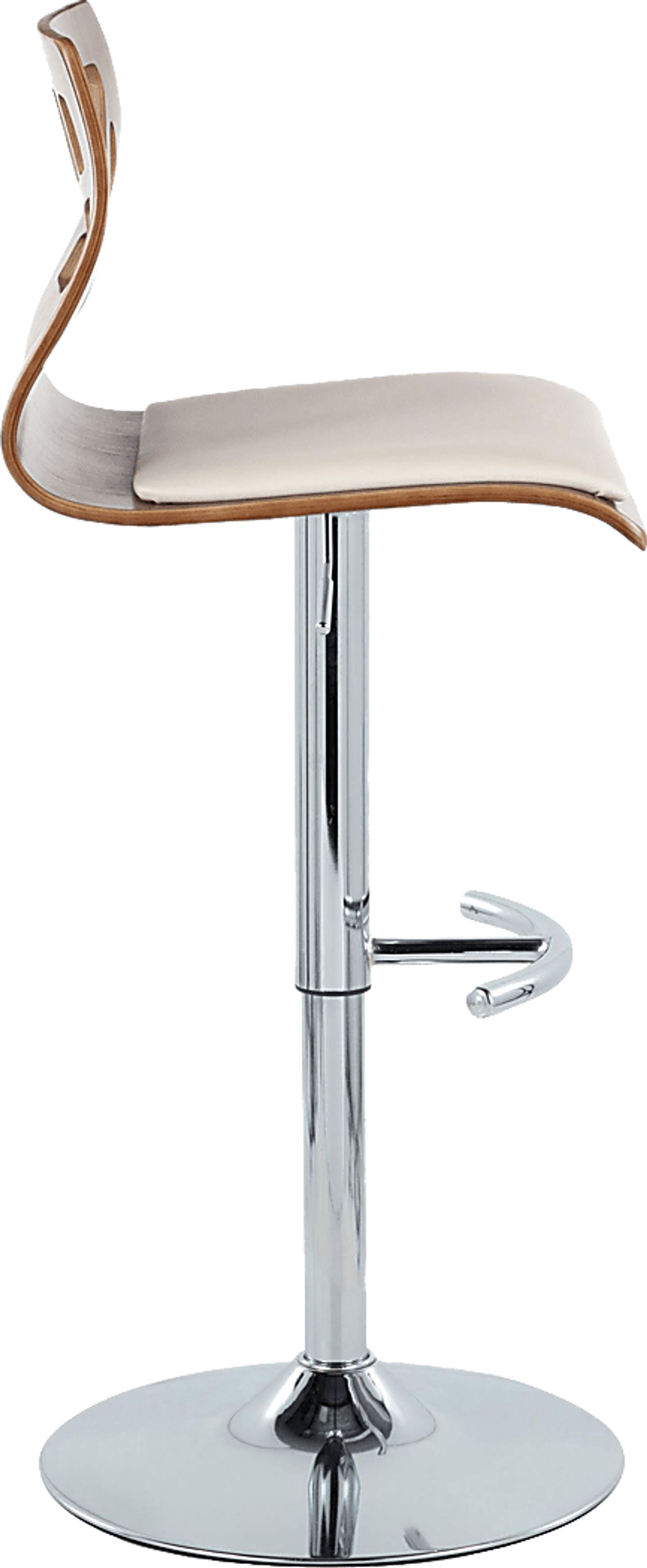 Watsonia XI Cream Adjustable Barstool, Set of 2 - Image 7