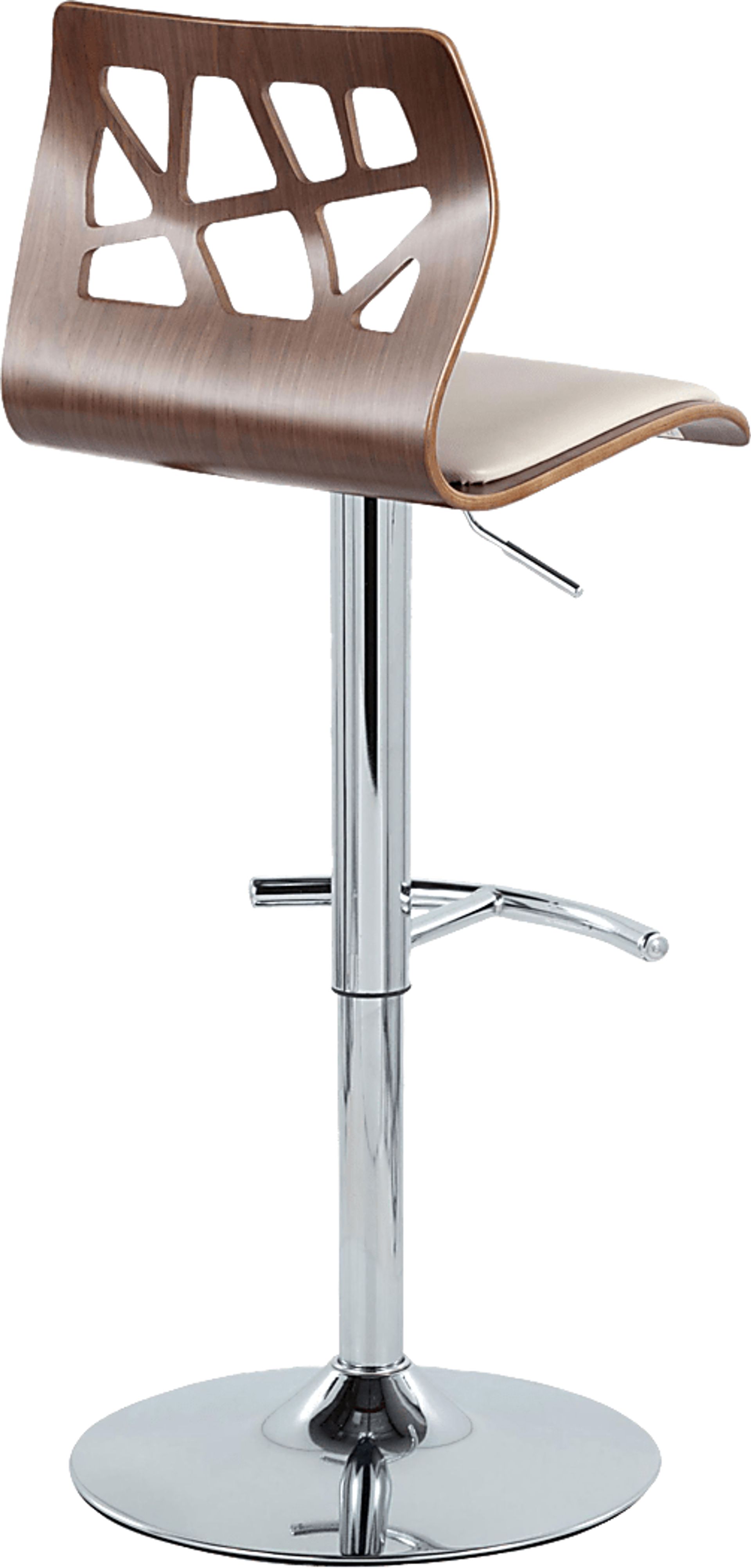 Watsonia XI Cream Adjustable Barstool, Set of 2 - Image 8
