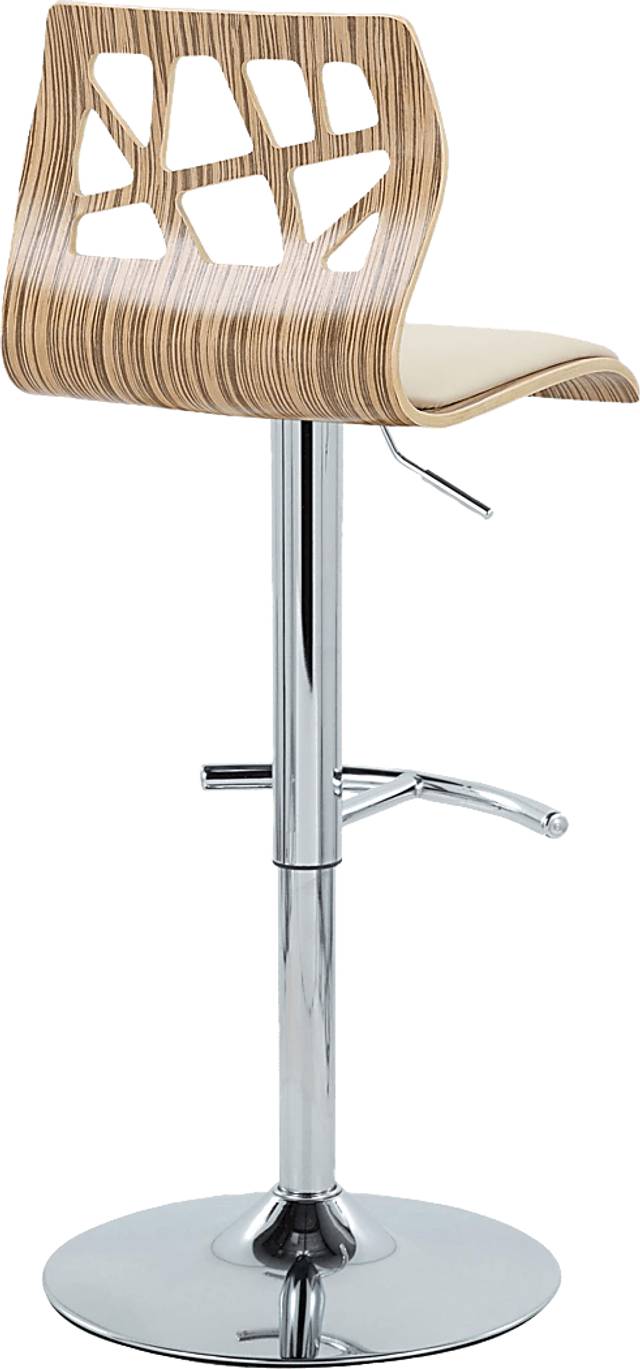Watsonia XII Cream Adjustable Barstool, Set of 2 - Thumbnail - Image 8